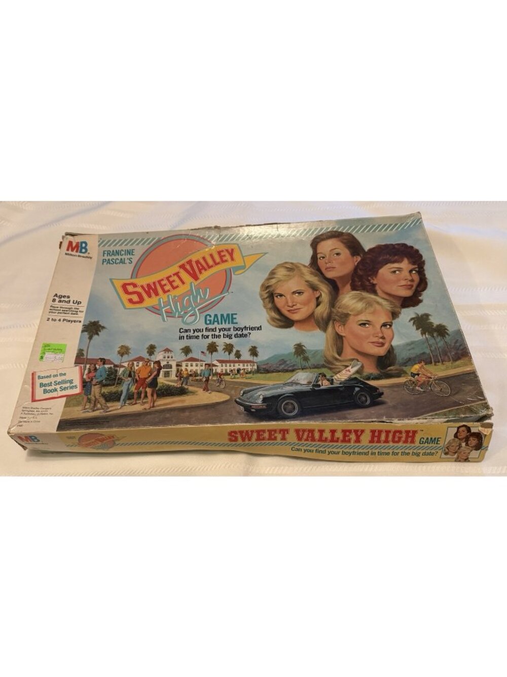 Vintage SWEET VALLEY HIGH Board Game Milton Bradley 1988 99% Complete READ!